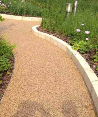 Resin Bound Garden Pathways