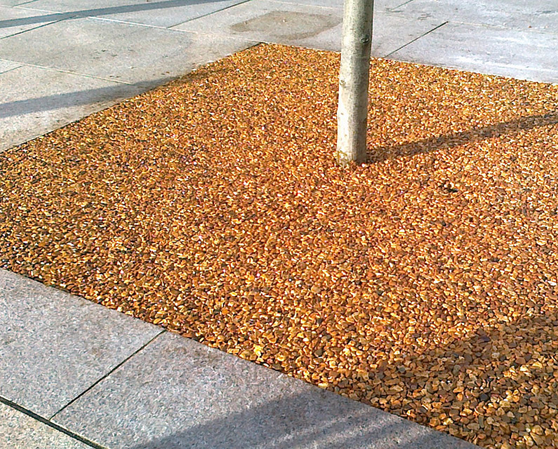 Resin Bound Tree Pits